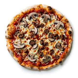 Pizza Boscaiola bianca