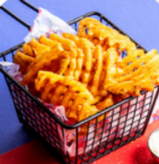 Gofre De Patatas Fritas
