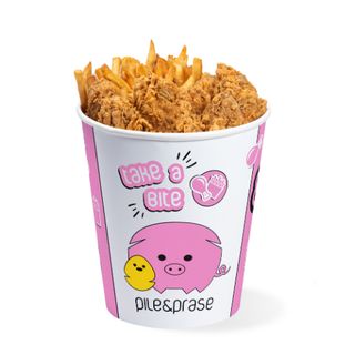 15 wingsa + 2 pomfrita