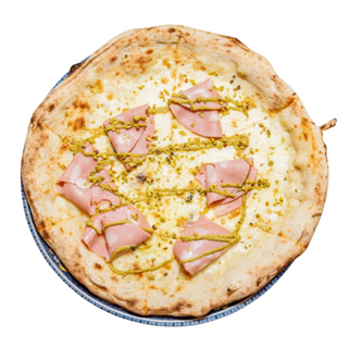 Pizza Mortadella e pistacchio 450g
