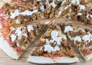 Pizza de shawarma (30 cm.)