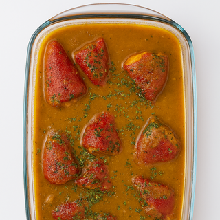 Pimientos rellenos de carne