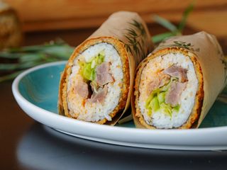 Tuna flambe burrito 350 gr