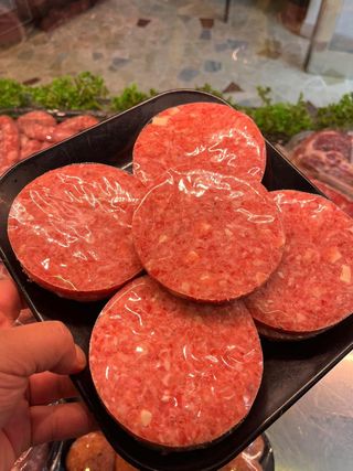Hamburger di scottona provola piccante e grana 100 g