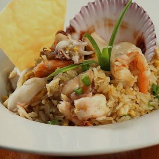 ARROZ CHAUFA DE LANGOSTINOS