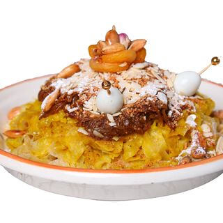 Tajine poulet au tride 