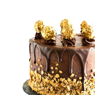 Tarta Ferrero Rocher