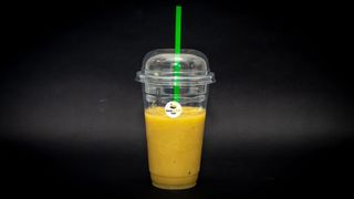 Steady-yellow smoothie/milk