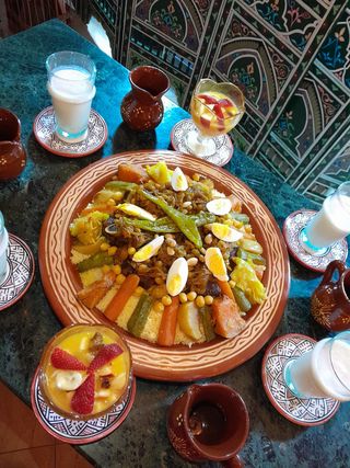 Couscous À La Viande