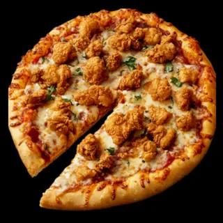 Pizza de grande taille,Pizza crispy chicken