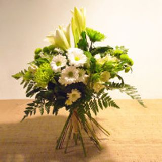 Ramo Variado En Blanco Y Verde M