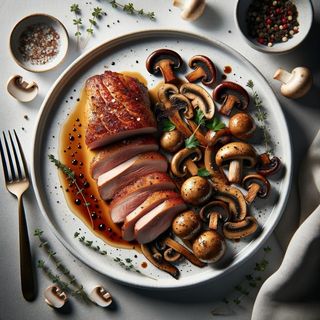 Kaczka z grzybami Mun 250g