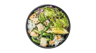 Боул з кальмарами