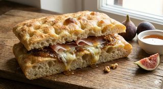 Focaccia agrodolce