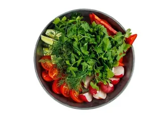 Овочева тарілка до м'яса (600g)