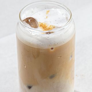 Айс капучино на безлактозном молоке