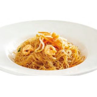 104b Spaghetti di soia con misto mare