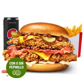 Menú La Kentucky BBQ  Doble