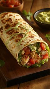 Burrito de pollo
