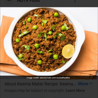 Keema Mutter