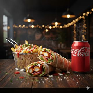 Menú Dürüm De Pollo Frito