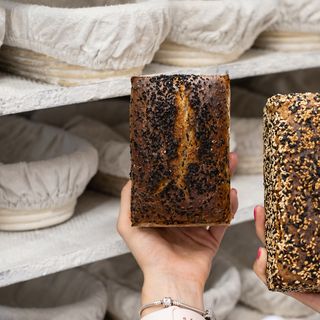 Chleb żytni z czarnuszką