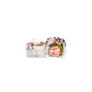 Uramaki grilled salmon