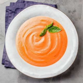 Salmorejo Con Su Guarnición (Ración)