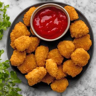 Chicken nuggets crispy