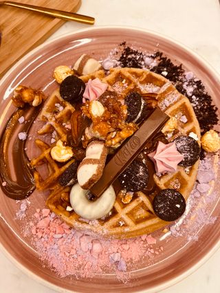 Gofre Con Chocolatinas