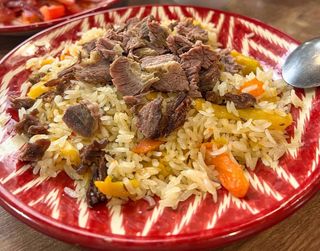 Плов с говядиной