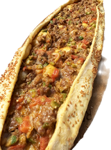 Пиде кушбашъ (кълцано месо)