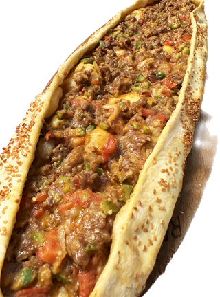 Пиде кушбашъ (кълцано месо)