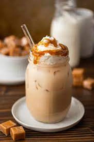 ice coffee caramel