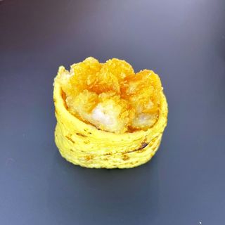 Gunkan tamago ebi panko