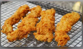 Crunchy  chicken sticks