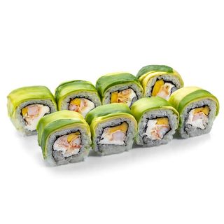 Avocado Mango Shrimp Sushi Roll (8 Pzs.)