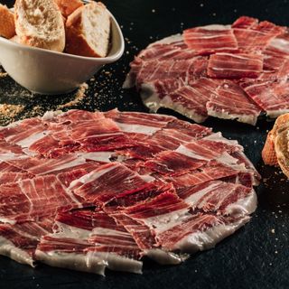 Racion de Jamon de Bellota 50% a Cuchillo