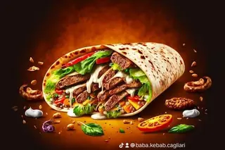 PIADINA FALAFEL Verdure e Salse