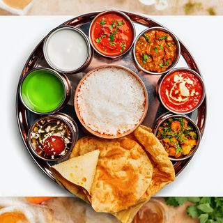 Chicken Thali