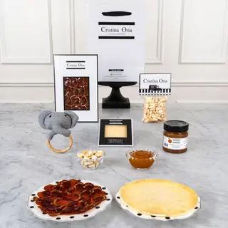 Bolsa Recién Mamá Degustación Gourmet & Sonajero CO