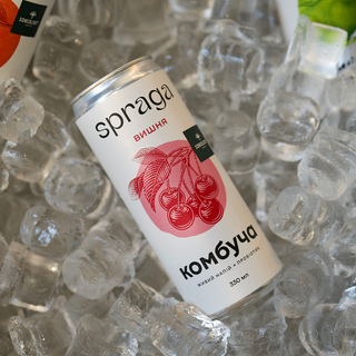 Комбуча вишня (330мл)