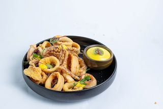 Хрупкави калмари