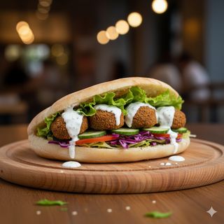 Pita Falafel (4 Uds.)