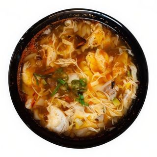 Sopa agria y picante