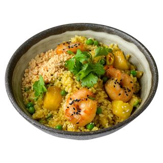 Каррі рис з креветками та ананасом (380 г)