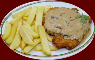 Milanesa al Funghi