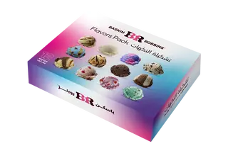 Flavors Pack - Buy 9 Kids Scoops & Get 3 Scoops FREE.
