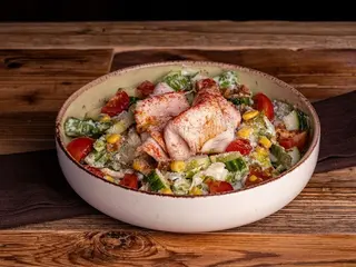 Ranch Salad with Turkey Pastrami