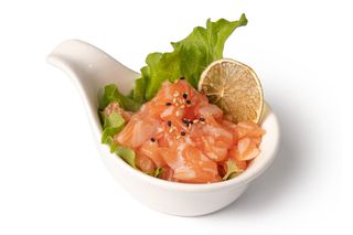 Tartare spicy salmon